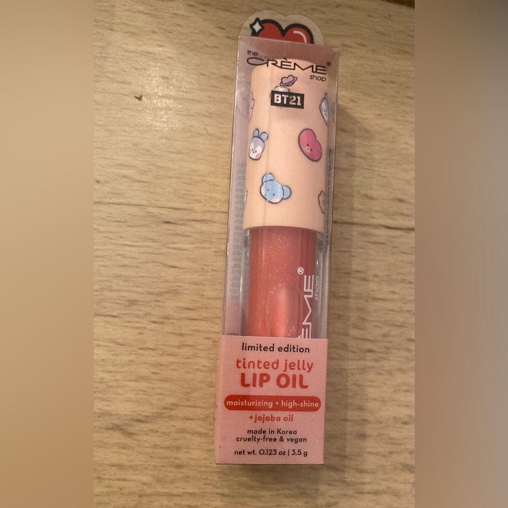 BT21 Tinted Jelly Lip Oil - Pink